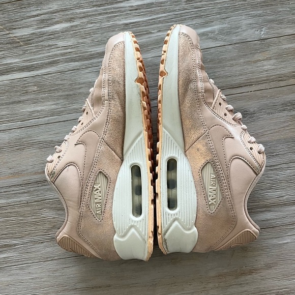 Nike AIR MAX 90 PREMIUM 'PARTICLE BEIGE' size 7.5 - Picture 8 of 8
